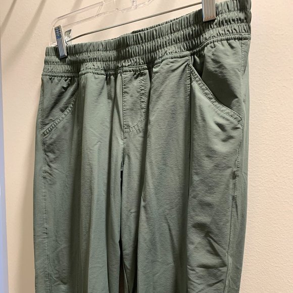 Green North Face Pants Size 2 - Picture 3 of 4